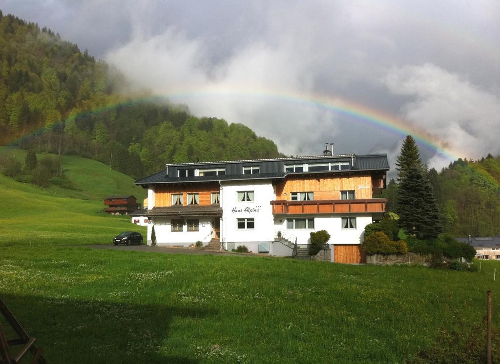 Haus Alpina Hotel Au (Vorarlberg) Eksteriør billede